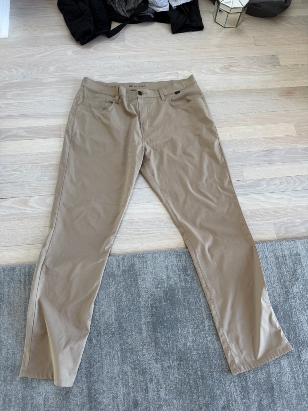 Travis Mathew Men's Chinos in Light Tan